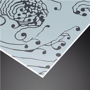 Smėliuotasis matinis stiklas