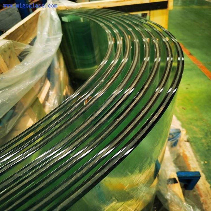 Hot Bent Glass Railing