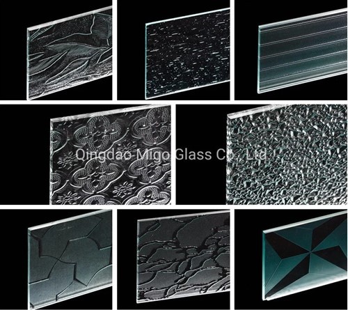 Įprastas raštuotas stiklas